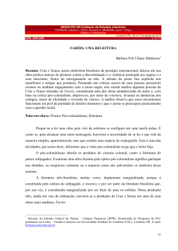 FAR&Oacute;IS: UMA RELEITURA B&aacute;rbara Poli Uliano Shinkawa