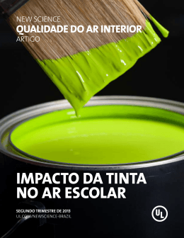 IMPACTO DA TINTA NO AR ESCOLAR