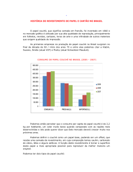HIST&Oacute;RIA DO REVESTIMENTO DE PAPEL E CART&Atilde;O NO BRASIL