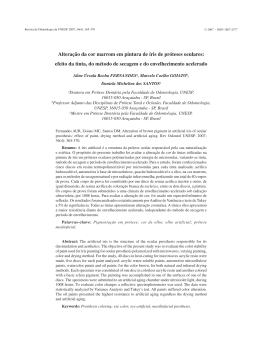 Portuguese - Revista de Odontologia da UNESP