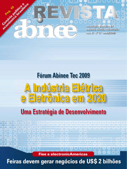A Indústria Elétrica e Eletrônica em 2020 - Abinee
