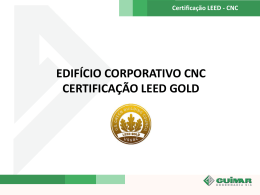 Certificação LEED - CNC