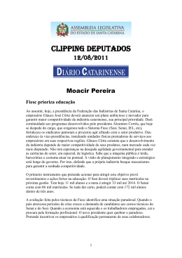 CLIPPING DEPUTADOS