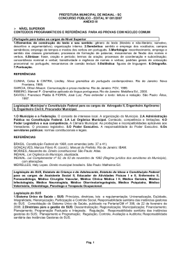 Abertura Anexo III - concurso