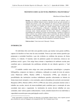 2 o c&oacute;digo de tr&acirc;nsito brasileiro e as campanhas educativas