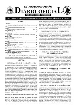 di&aacute;rio oficial - Amazon Web Services