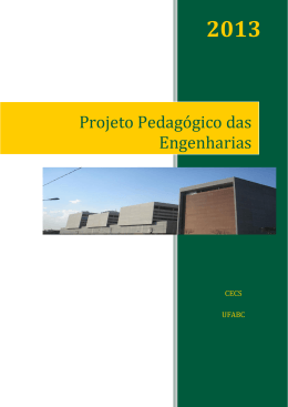 Projeto Pedagógico das Engenharias - Prograd