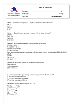 matemática p2 1 bimestre