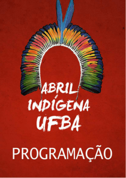 Abril Indígena/UFBA 2015