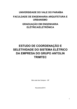 estudo de coordena&ccedil;&atilde;o e seletividade do