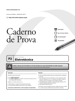 Prova - Calcule Mais