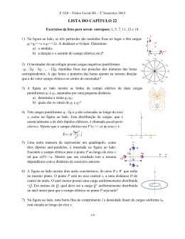 Lista 02 - Campo Elétrico