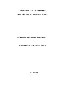Licenciatura em Design