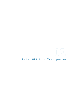 Rede Viária e Transportes - Câmara Municipal de Valença