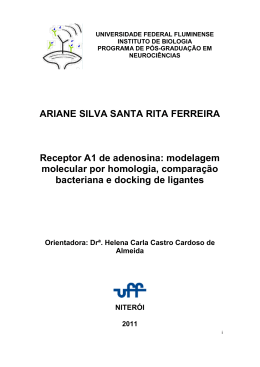 Receptor A1 de adenosina - Universidade Federal Fluminense