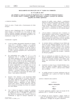 Regulamento de Execução (UE) n.o 716/2013 da Comissão, de 25