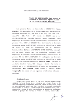 TERMO DE COOPERAÇÃO ENTRE lTB E lRN