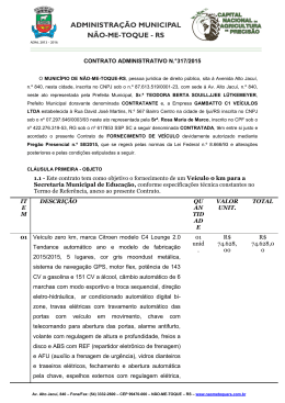 CONTRATO ADMINISTRATIVO N.°317/2015 1.1