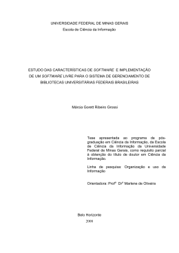 - Biblioteca Digital de Teses e Disserta&ccedil;&otilde;es da UFMG