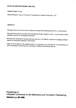 ABSTRACT This paper presents the results of