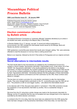 Election commission offended - CIP