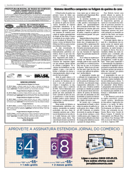 APROVEITE A ASSINATURA ESTENDIDA JORNAL DO COM&Eacute;RCIO