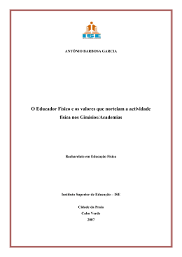 Monografia de António Barbosa Garcia