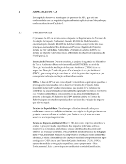 Capitulo 2. Abordagem de AIA
