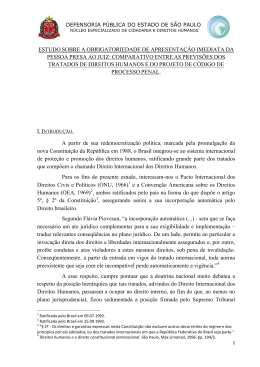 estudo sobre a obrigatoriedade de apresenta&ccedil;&atilde;o