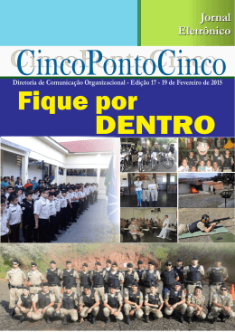 Jornal 5.5 - número 17 NOVO - Polícia Militar de Minas Gerais
