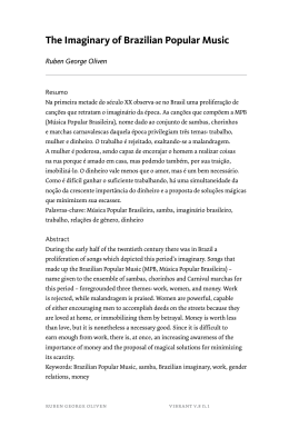 Article  - Vibrant &ndash; Virtual Brazilian Anthropology