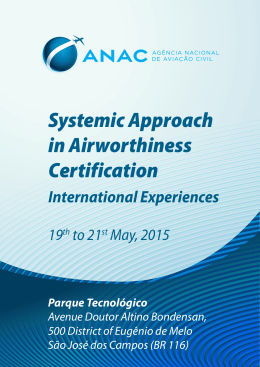 Systemic Approach in Airworthiness Certification