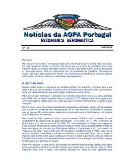 SEGURANCA AERONAUTICA