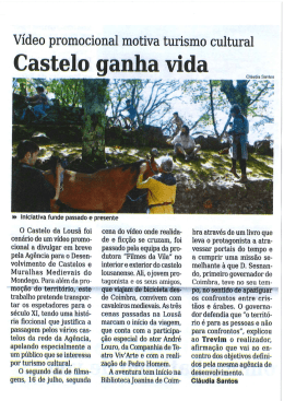 V&iacute;deo promocional motiva turismo cultural