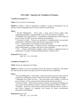 ENG 6648 &ndash; Sugest&otilde;es de Trabalhos de Pesquisa