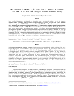 DETERMINA&Ccedil;&Atilde;O DA RELA&Ccedil;&Atilde;O RESIST&Ecirc;NCIA