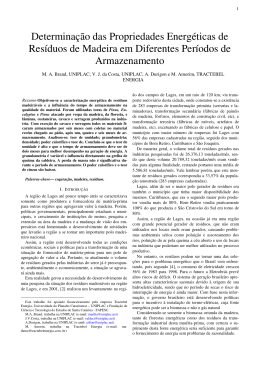 Artigo T&eacute;cnico - Tractebel Energia