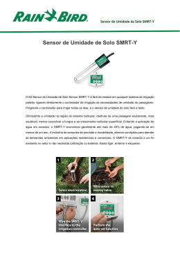 Sensor de Umidade de Solo SMRT-Y