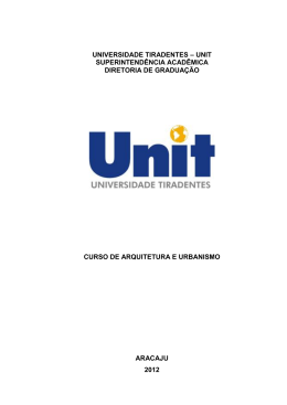 UNIVERSIDADE TIRADENTES &ndash; UNIT