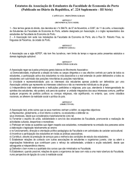 CAPÍTULO I - PRINCÍPIOS GERAIS