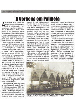 Uma imagem, Mil Memórias