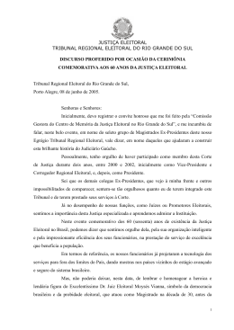 justi&ccedil;a eleitoral tribunal regional eleitoral do rio grande do sul