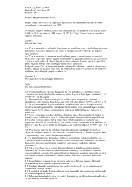 RESOLU&Ccedil;&Atilde;O N&ordm; 20.987* Instru&ccedil;&atilde;o n&ordm; 56 - Classe 12&ordf; Bras&iacute;lia