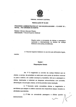 Resolu&ccedil;&atilde;o TSE 23323