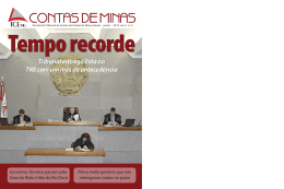 Nº 04 - Junho de 2014 - Tribunal de Contas do Estado de Minas