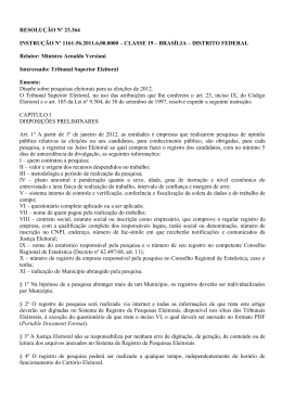 RESOLU&Ccedil;&Atilde;O N&ordm; 23.364 INSTRU&Ccedil;&Atilde;O N&ordm; 1161