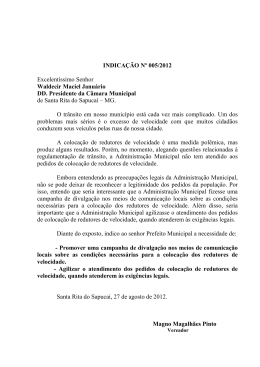 Indicação nº 005 - 2012 - Magno Magalhães Pinto