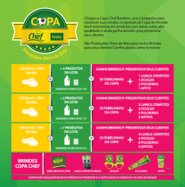 Chegou a Copa Chef Bambini, uma Campanha para alavancar