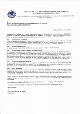 Acordo Coletivo de Trabalho 2015