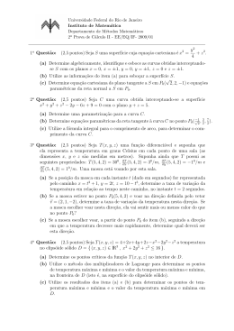 Arquivo pdf com a segunda prova - Instituto de Matemática
